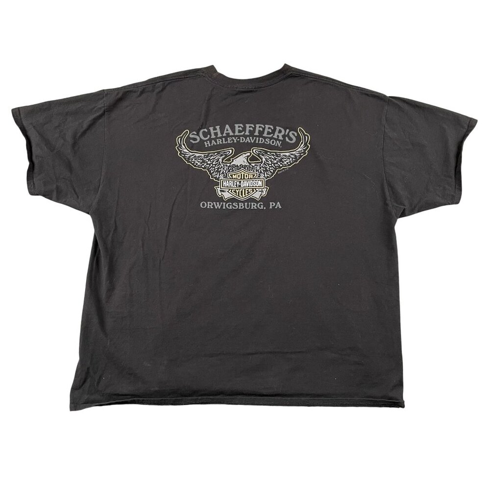 Harley-Davidson T-Shirt Mens 3XL Orwigsburg PA Eagle 2018 HD Tee